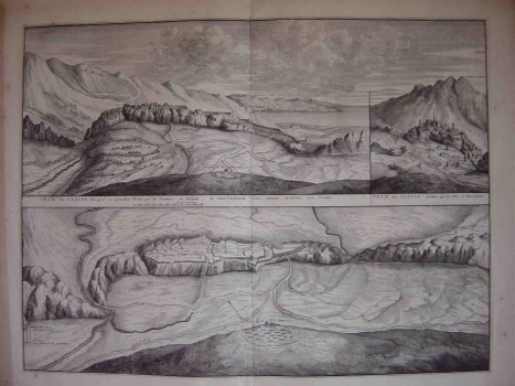 MORTIER,  PIERRE: THREE CARTOGRAPHIC REPRESENTATIONS OF KLIS